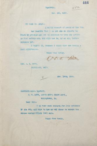 Frick is obliged for Carnegie's estimate