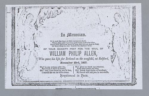 In Memoriam, William Philip Allen [orignial missing]