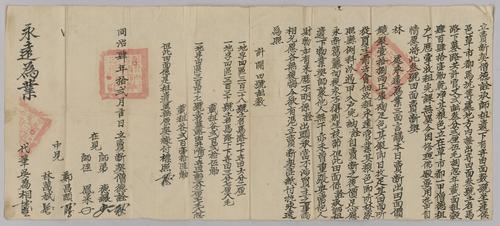 Seller: 德詮（僧人） [Dequan] -- Place: 福建省侯官縣 [Fujian Sheng Houguan Xian] -- Government