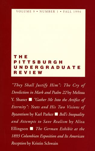 Pittsburgh undergrad. rev