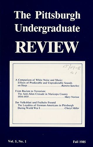Pittsburgh undergrad. rev