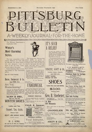Pittsburg bulletin