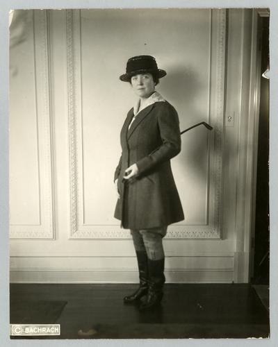 Mary Roberts Rinehart portraits in riding habit