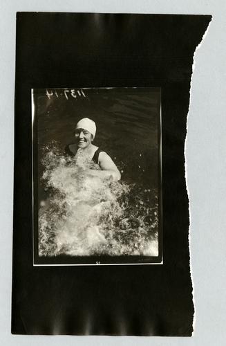 Mary Roberts Rinehart swimming
