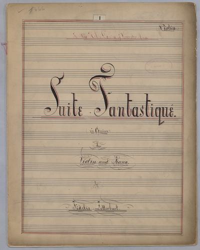 Suite No. 1 Suite Fantastique - Parts: Violin