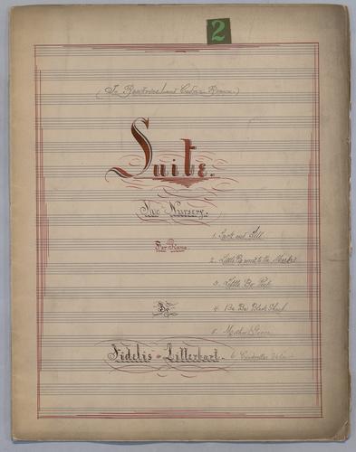 Suite No. 2 The Nursery for Solo Piano in F Major