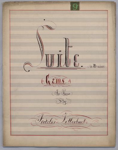 Suite No. 9 Gems for Solo Piano in Bb Minor