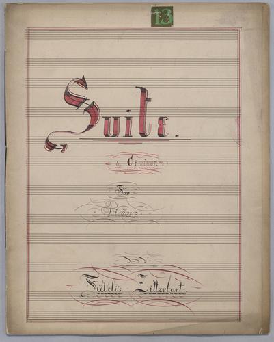 Suite No. 13 for Solo Piano in C# Minor