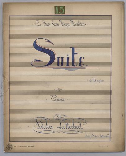 Suite No. 15 for Solo Piano in E Major,