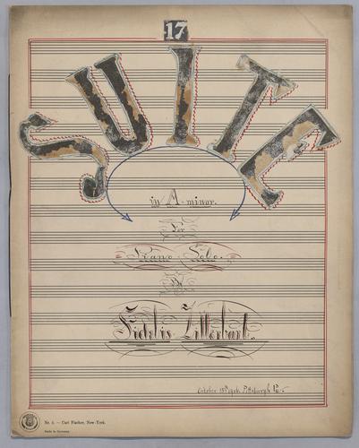 Suite No. 17 for Solo Piano in A Minor,