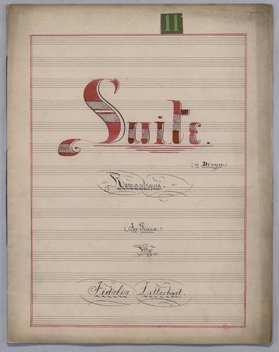 Suite No. 11 Romantique for Solo Piano in Db Major,