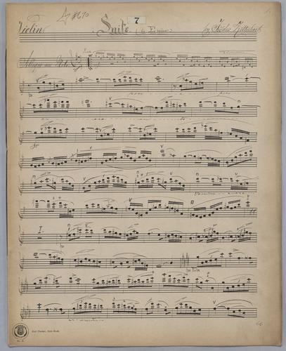 Suite No. 7 - Parts: Violin,