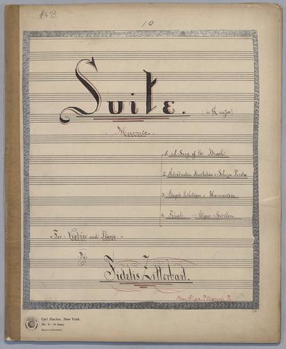 Suite No. 10 Marmie - Score,