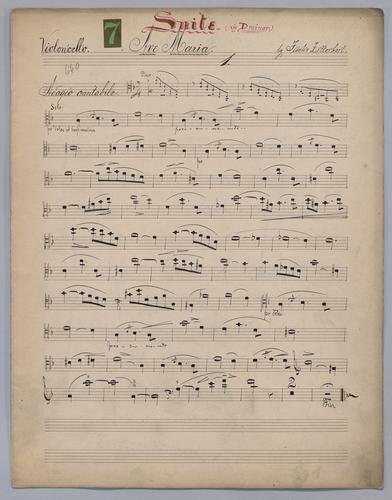 Suite No. 7 - Parts: Violoncello