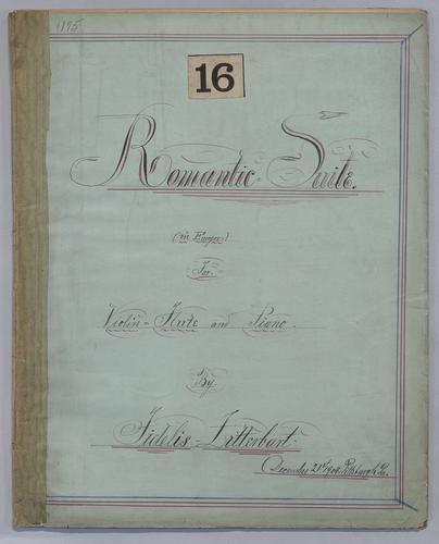 Suite No. 16 Romantic - Score,