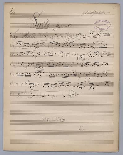 Suite No. 4 - Parts: Viola