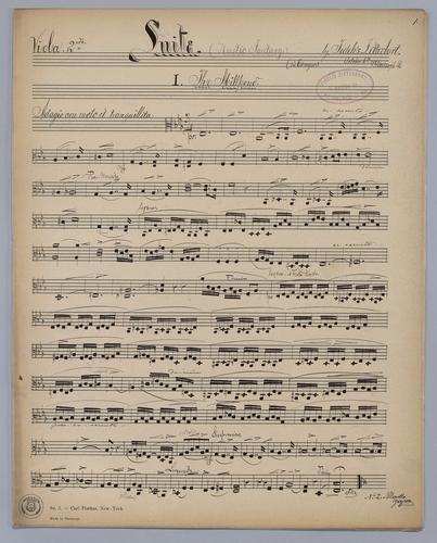 Suite [No.] 5 Rustic Fantasy - Parts: Viola 2,