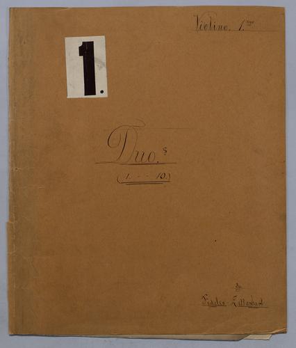 Kleine Violin Duetten: no. 1 - Parts: Violine 1,