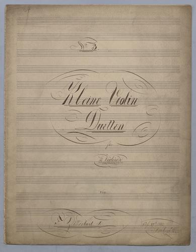 Kleine Violin Duetten: no. 3 - Parts: Violine 1,