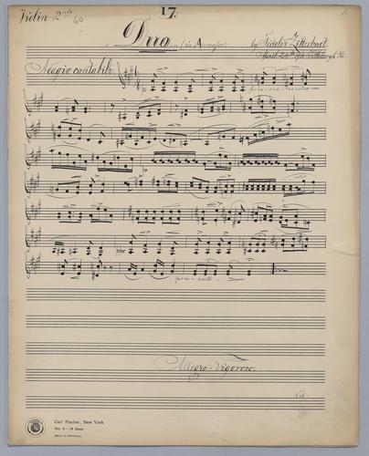 Duo No. 17 - Parts: Violin 2,