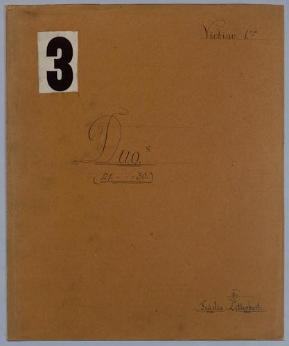 Duo No. 25 - Parts: Violin 1,