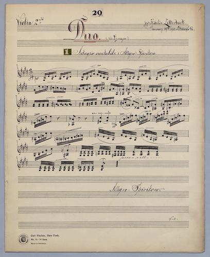 Duo No. 29 - Parts: Violin 2,