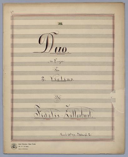 Duo No. 32 - Parts: Violin 1,