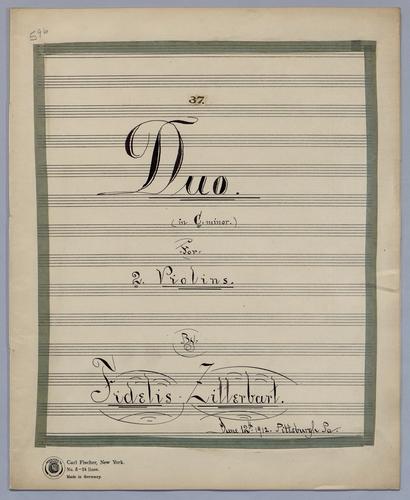 Duo No. 37 - Parts: Violin 1,
