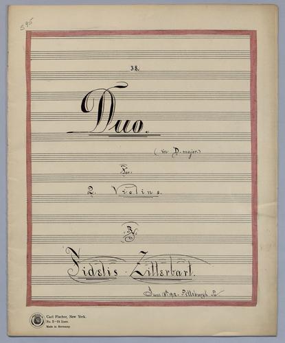 Duo No. 38 - Parts: Violin 1,