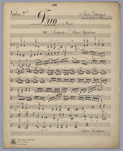 Duo No. 32 - Parts: Violin 2,