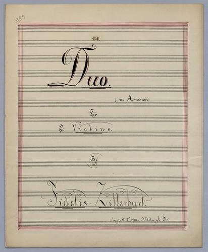 Duo No. 44 - Parts: Violin 1,