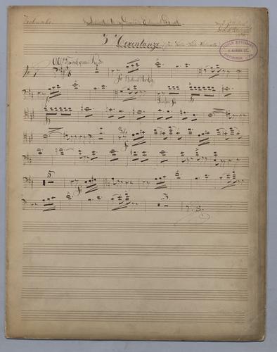 3. Hexentänze - Parts: Violoncello,