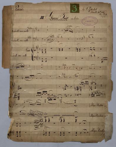 3rd Grand Trio - Score,