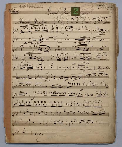 2nd Grand Trio - Parts: Violino,