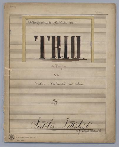 Trio : [no.] 21 - Parts: Violoncello,