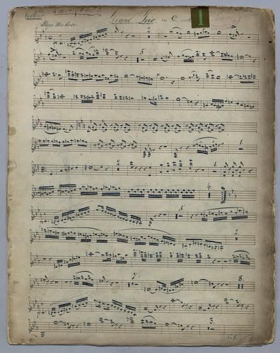 1st Grand Trio - Parts: Violine,