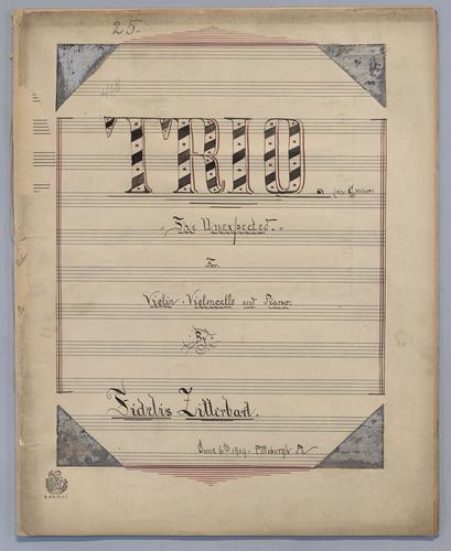Trio : [no.] 25 - Score,