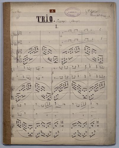 Trio : [no.] 5 - Score,