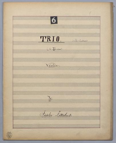 Trio : [no.] 6 - Parts: Violin,