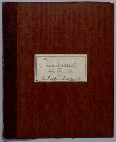 Wiegenlieder # 1 - Score,