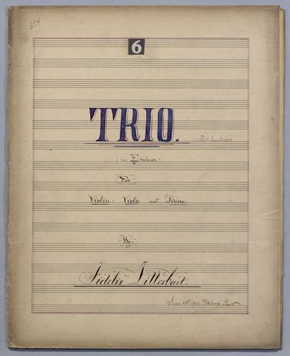 Trio : [no.] 6 - Score,