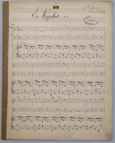 Wiegenlieder # 3 - Score,