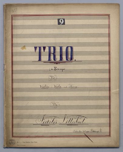 Trio : [no.] 9 - Score,