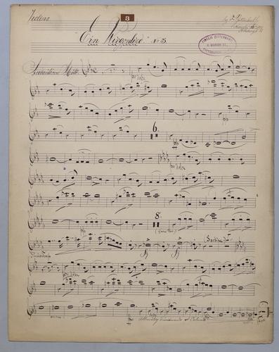 Wiegenlieder # 3 - Parts: Violin,