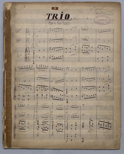Trio : [no.] 9 - Score,