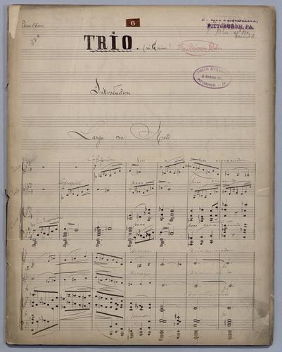 Trio : [no.] 6 - Score,