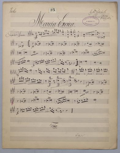 Marcia-Eroica - Parts: Viola,