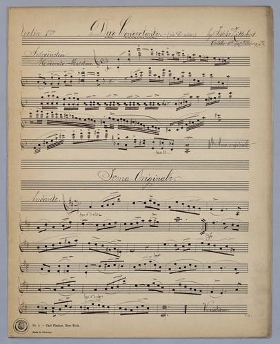Duo concertante : [no.] 5 - Parts: Violin 1,