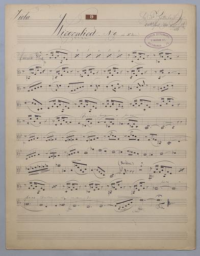 Wiegenlieder # 9 - Parts: Viola,