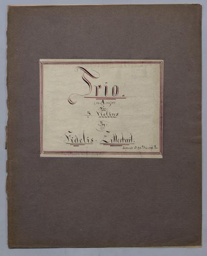 Trio for 3 Violins - Parts: Violin 1,
